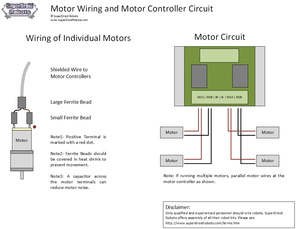 How to wire a motor