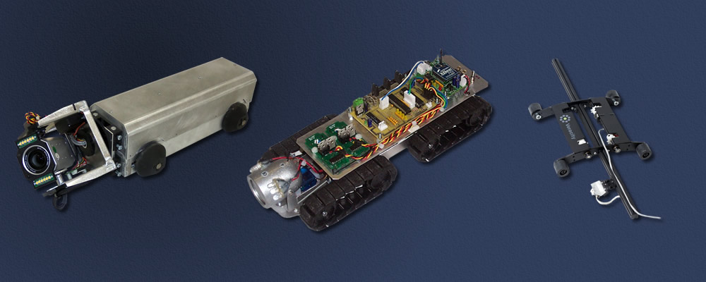 Custom Pipe and Vault Inspection Robots