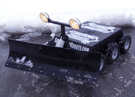 Snow Plow Robot