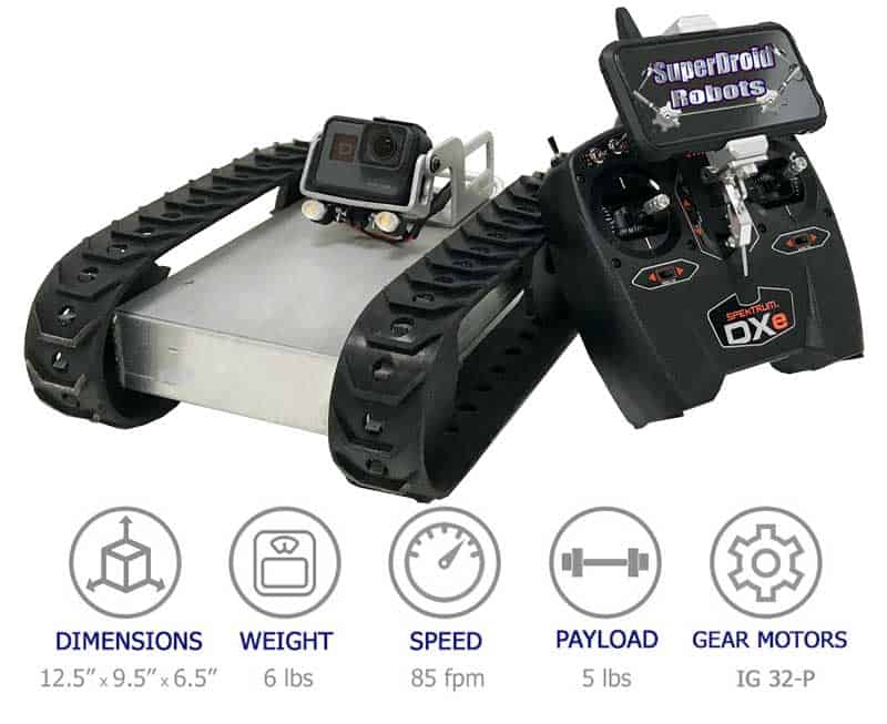 MLT platform with camera package