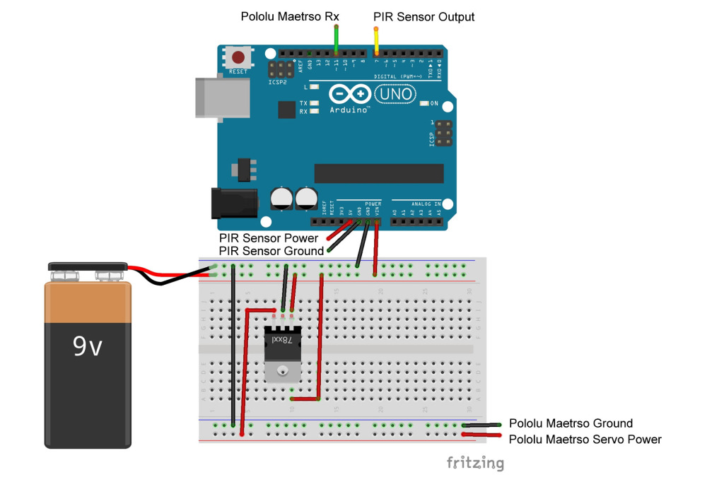 Tech Thursday #011: Motion Detector Servo Control