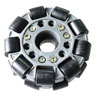 4 inch Nexus Robot Double Plastic Omni Wheel w/ Bearing Rollers