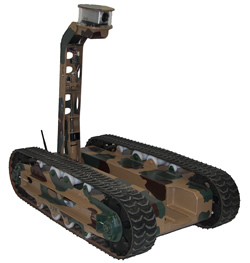 Military Treaded Robot