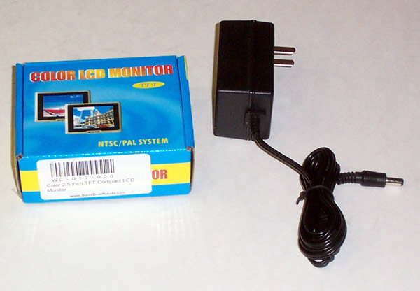 Color 2.5 inch TFT Compact LCD Monitor