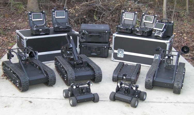 Remote Surveillance Robots
