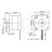 Stepper Motor Bipolar 200 Steps per Rev 35×36mm 2.7V 1A per Phase Stepper Motor Bipolar 200 Steps per Rev 35×36mm 2.7V 1A per Phase