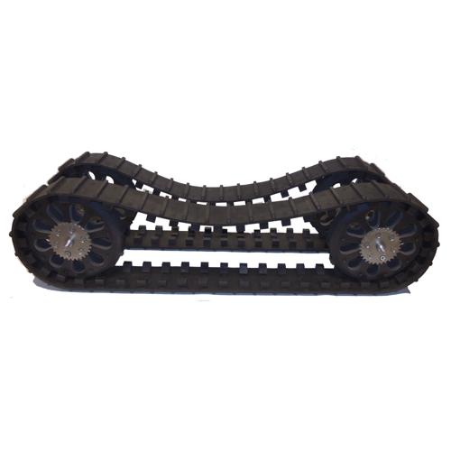 HD2 Pair of Molded Spliceless Tracks and Wheel Set - Generation 4