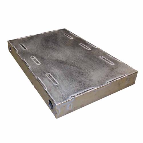 Welded Aluminum Mecanum Vectoring Robot Chassis - IG32 SB