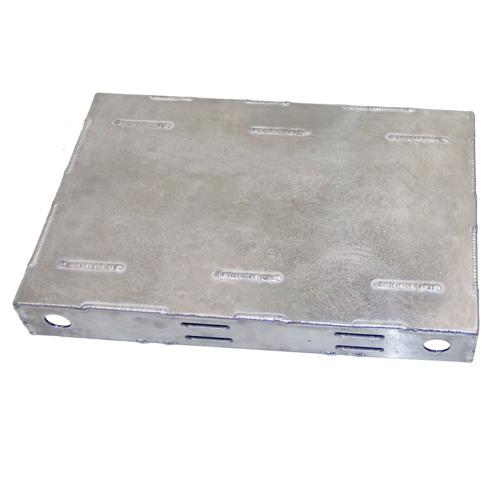 Welded Aluminum Heavy Duty 4WD Vectoring Robot Chassis - IG52 DB