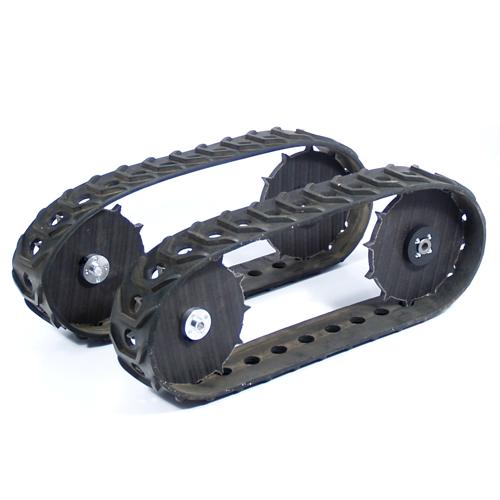 MLT-JR Pair of Molded Spliceless Tracks and Wheel Set