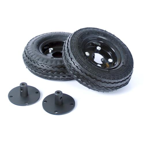 ATR Wheel Shaft Set Pair 6mm Bore - 6 inch pneumatic DM