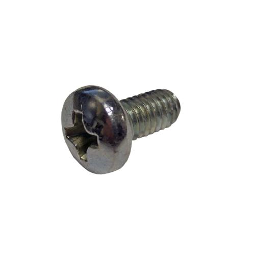 M4 Steel Mounting Screw, 8mm Length, Pan Head, Phillips Drive (Pack of 16)