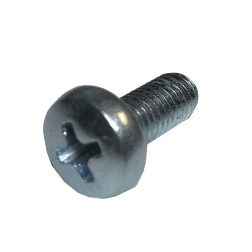 M5 Steel Mounting Screw, 12mm Length, Pan Head Phillips (Pack of 16)