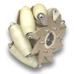 6 inch Nexus Robot Stainless Steel Mecanum Wheels with 8 PU Rollers – Set of 4