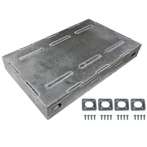 Welded Aluminum Heavy Duty 4WD Vectoring Robot Chassis - IG42 DB