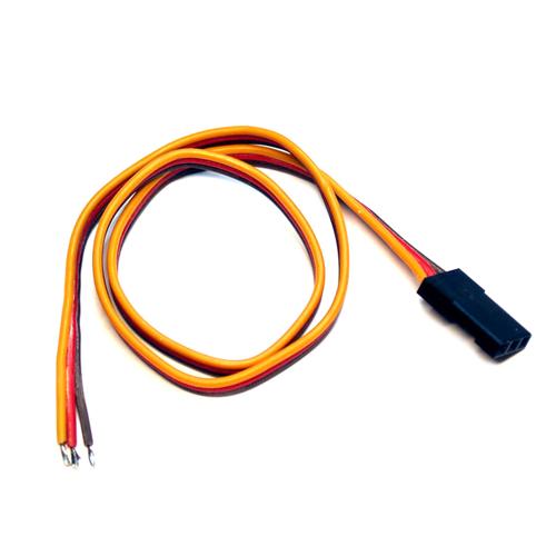 HiTec/JR/Airt. 12in male plug single ended