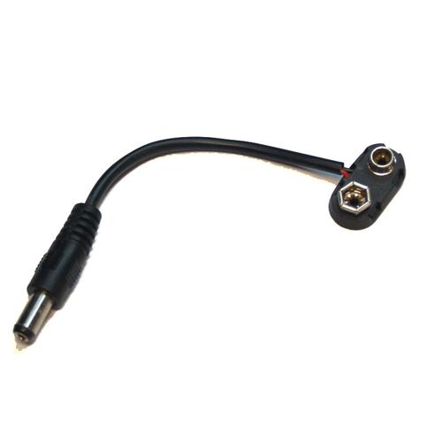 9V Battery Clip with 2.1mm connector