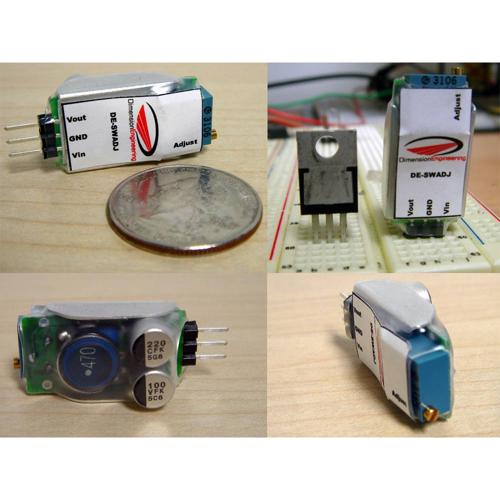 Adjustable 10W Step Down Switching Regulator