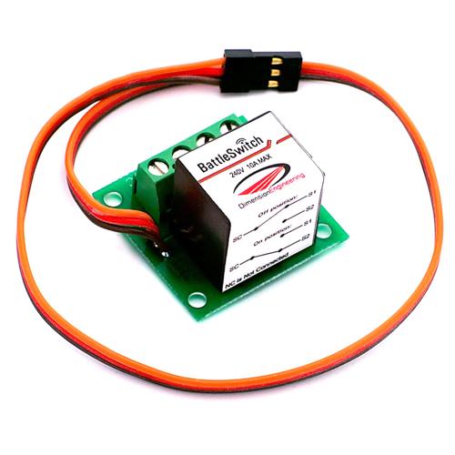 BattleSwitch Radio Controlled 10A Relay