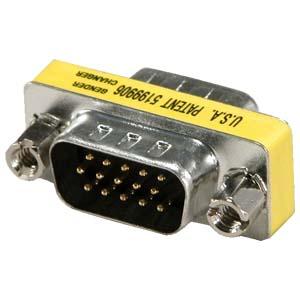 DB15 M/M mini gender changer