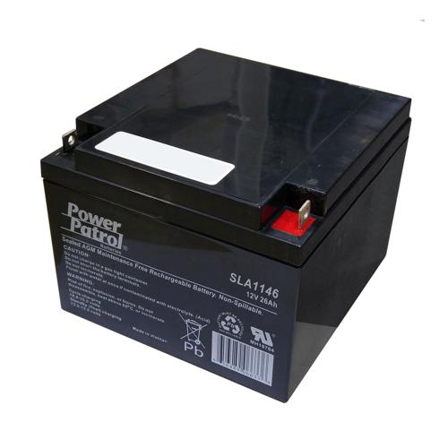 Interstate 12 Volt 26 Ah Sealed Lead Acid Battery (SLA)