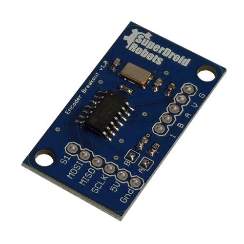 Single LS7366R Quadrature Encoder Buffer