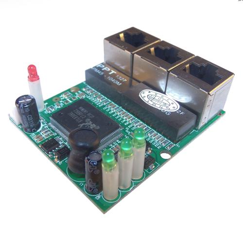 Ethernet Switch Module - 3 Port 10/100M