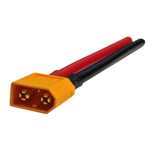 XT60 Male with 16 AWG Silicon Wire 10cm