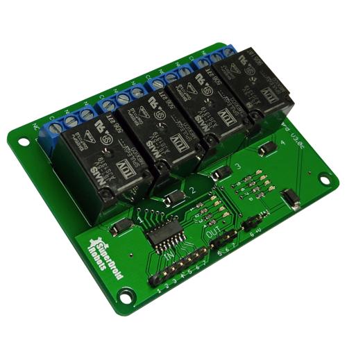 4 Relay, 7 Channel High Current TTL Driver Module