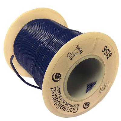 22AWG Blue Stranded Hookup Wire - 100ft spool