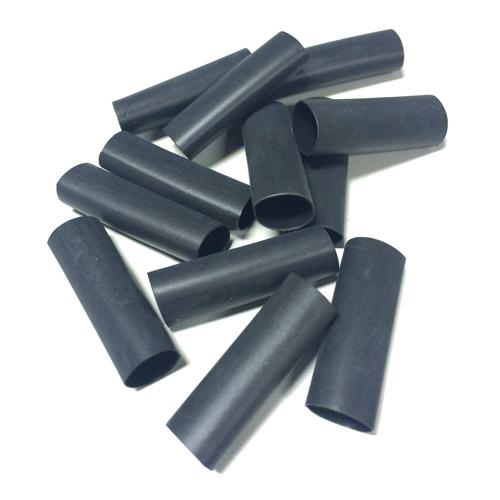 0.25 inch x 1 inch long heat shrink tubing, pack of 12