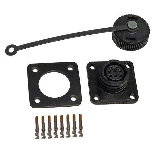 8-Pin Panel Mount Connector