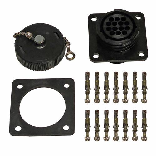 14-Pin Panel Mount Connector