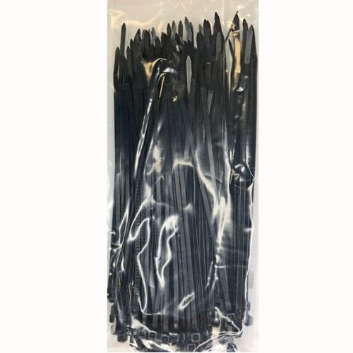 11" Black Zip Ties (100 pack)