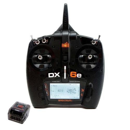 Spektrum DSMX DX6e Transmitter with AR620 Receiver - DISCONTINUED