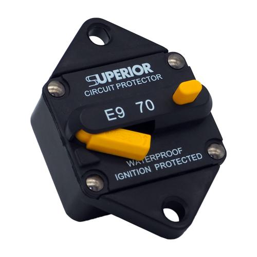 70A Waterproof Breaker Switch - IP67 Rating