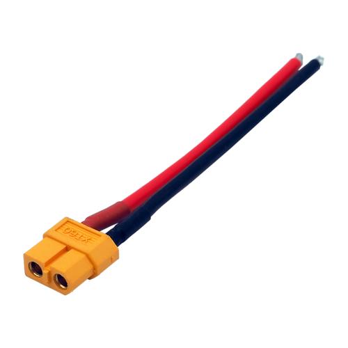 XT60 Female with 16 AWG Silicon Wire 10cm XT60 Female with 16 AWG Silicon Wire 10cm