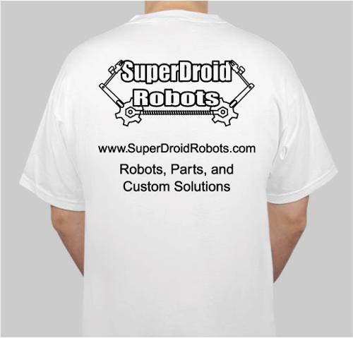 Superdroid Robots T-shirt