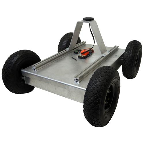 Autonomous GPS 4WD Robot