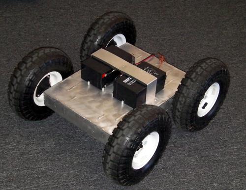 4WD HeavyDuty ATR Assembled Robot with 10 inch tires - SOLD 4WD HeavyDuty ATR Assembled Robot with 10 inch tires - SOLD