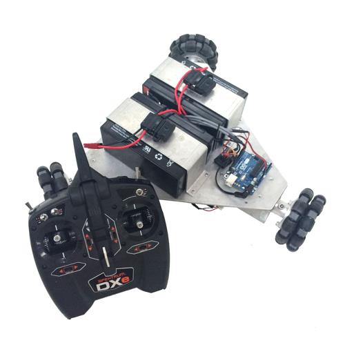 Prebuilt Tri-Wheel Vectoring Robot Kit  - IG32 Medium Duty SB