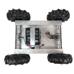 Prebuilt 4WD IG42 - SB Custom Length Assembled Robot with Cover and 10 inch Tiller Tires - SOLD