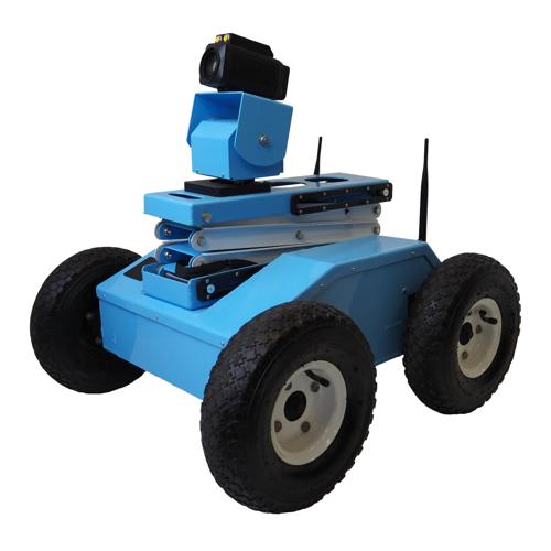 Prebuilt PTW-42-L 4WD Inspection and Surveillance Robot with Scissor Lift and PTZ Camera - SOLD