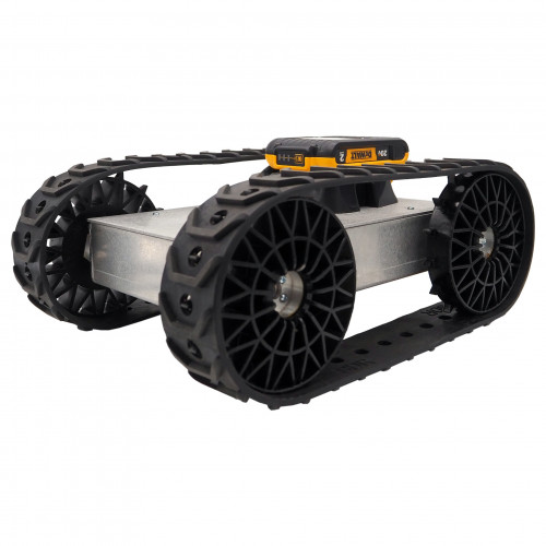NEW Prebuilt - MLT-JR All-Terrain Tracked Platform with DeWalt Adapter NEW Prebuilt - MLT-JR All-Terrain Tracked Platform with DeWalt Adapter