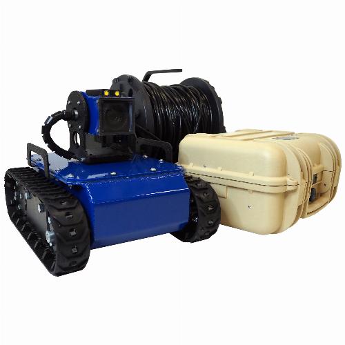 Configurable - MLT-42-W Watertight Compact Tethered Inspection Robot with PTZ Camera