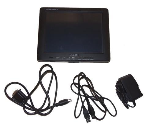8" VGA AV TV Tuner Touch Screen TFT LCD Monitor (USED)