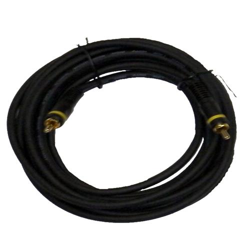 Video Cable 75 Ohm 15 ft RCA