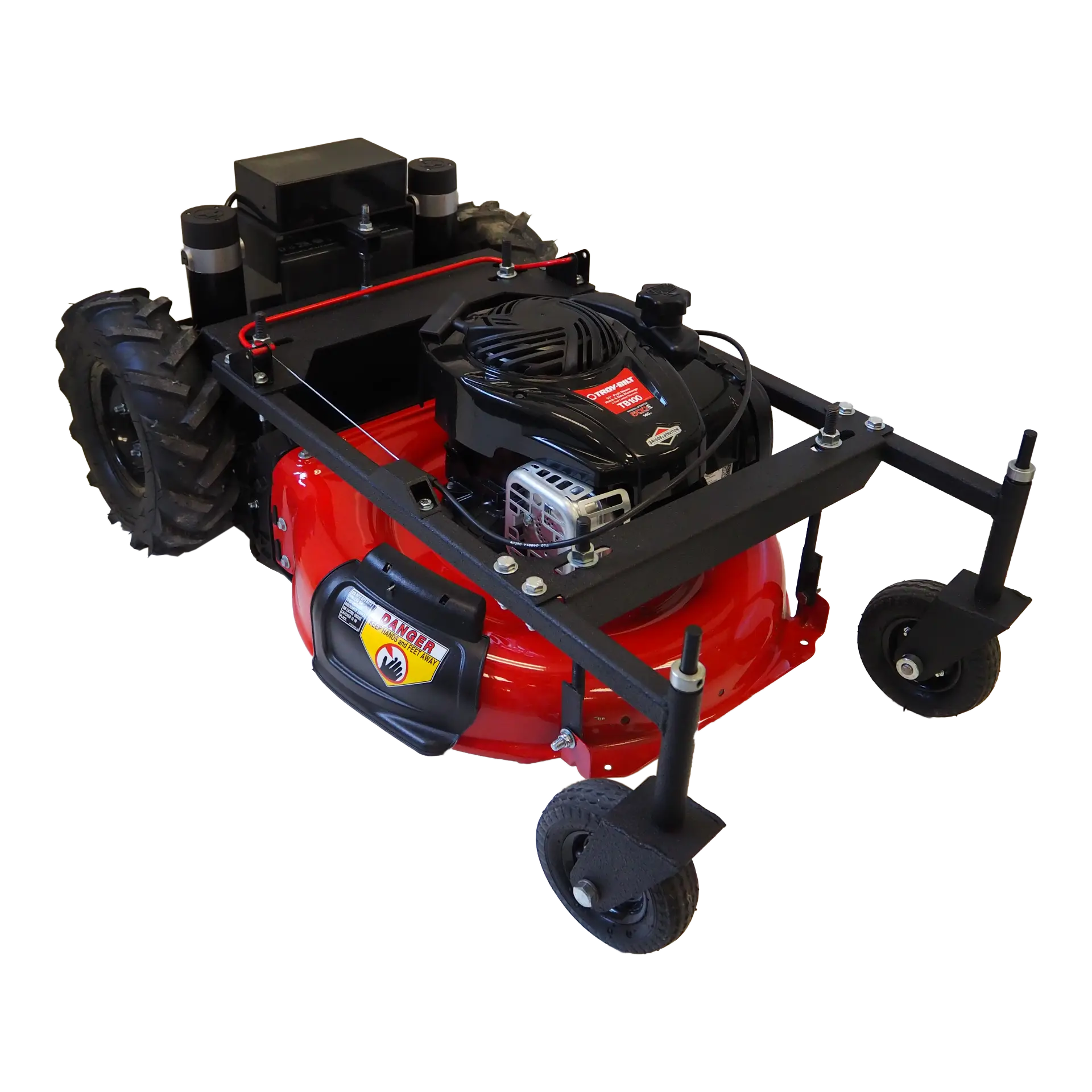 Gas Lawn Mower Chassis Upfit Robot Package