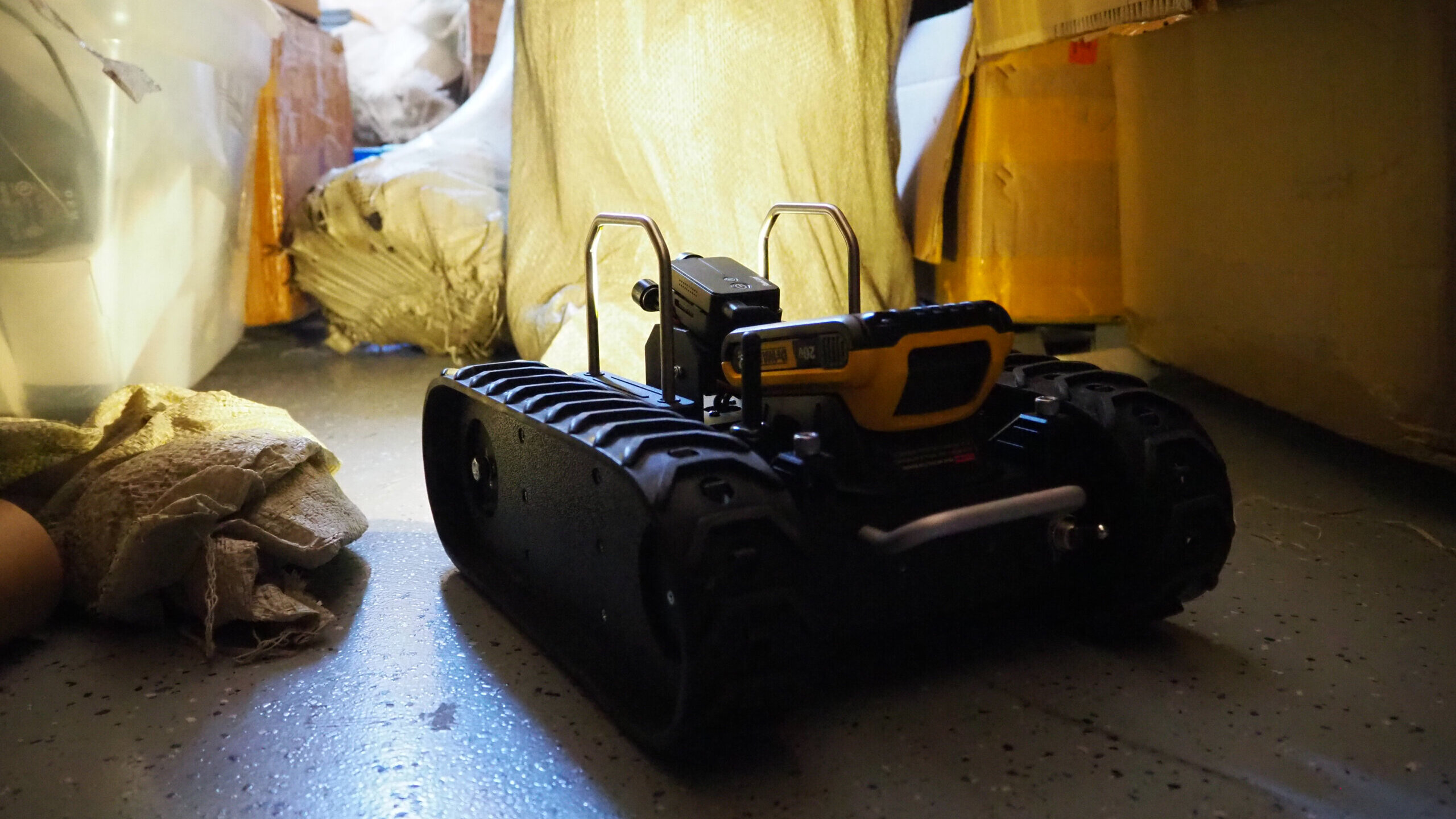 Image of Inspection Robot Exploring