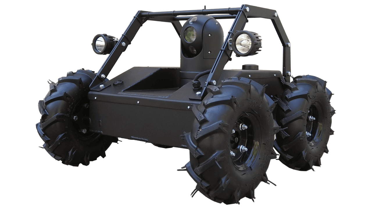 UM4 Tactical Black Robot Side Angle